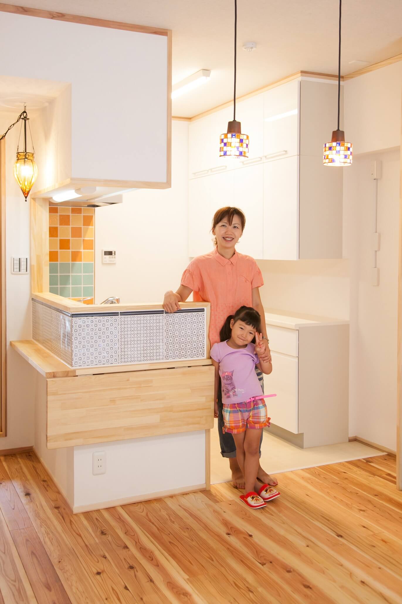 お子様の成長を見守るのキッチンの家 | こだわりの自然素材・天然素材の注文住宅・リノベーション（フルリフォーム）の駿河屋