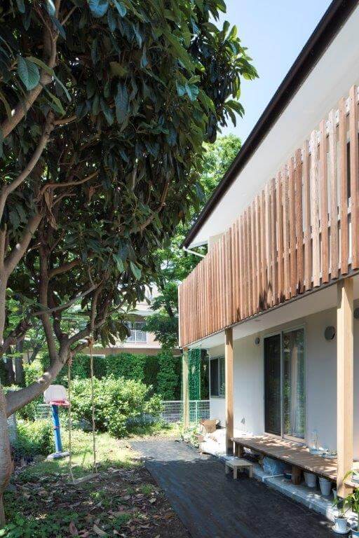 緑が繋ぐ二世帯の家 | こだわりの自然素材・天然素材の注文住宅・リノベーション（フルリフォーム）の駿河屋